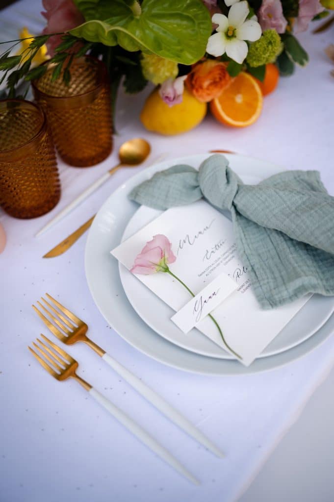 lonowai photographie decoration mariage menu fleurs